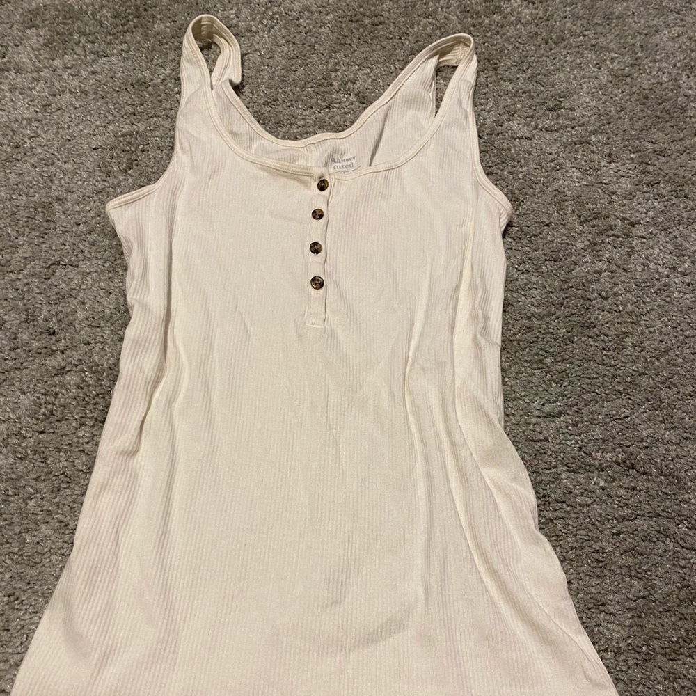 Old Navy Henley Tank- SMALL